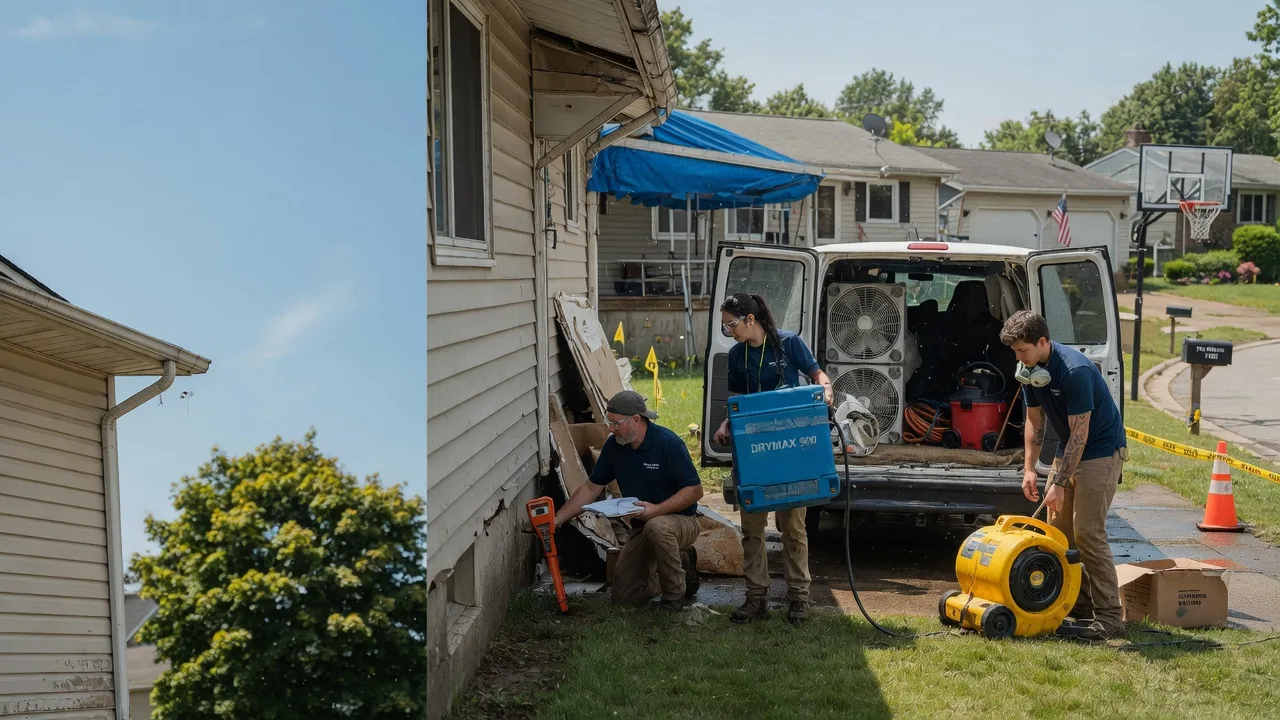 Ceiling Leak Cleanup in Westmont, IL near me